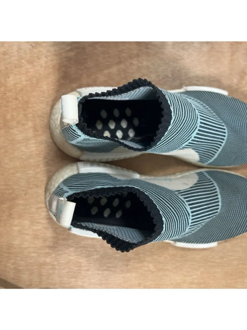 Adidas Parley X NMD CS1 Men's Size 12 Blue Spirit Sneakers Shoes AC8597